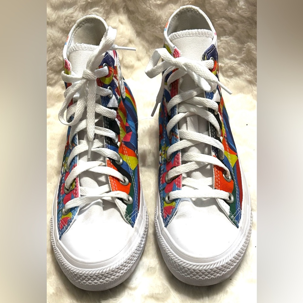Converse Chuck Taylor All Star High top Pride Unisex wms. Sz. 7.5 men’s sz.5.5 - Picture 6 of 12
